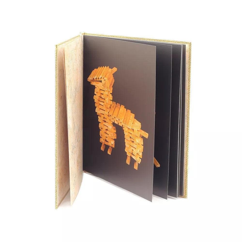 Kapla Wooden Construction Blocks Art Book Number 4 - Animals