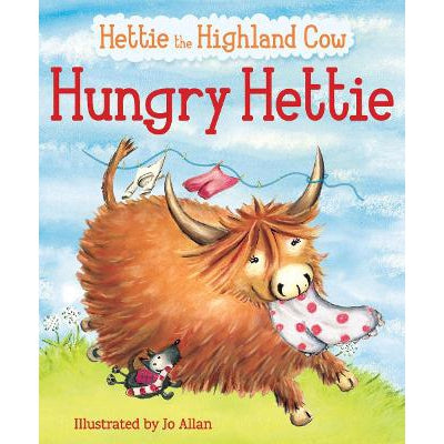 Hungry Hettie: The Highland Cow Who Won't Stop Eating!