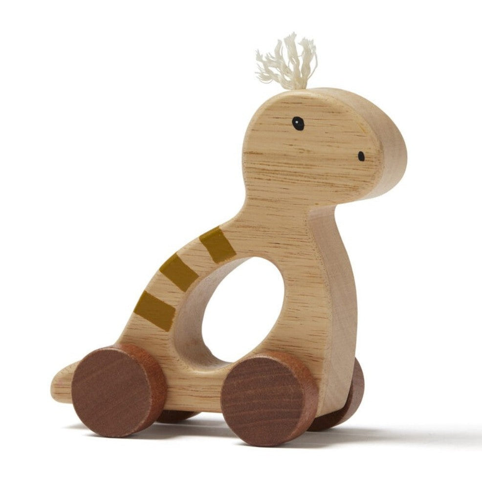 Kid's Concept Dino Push Along - Natural - Neo