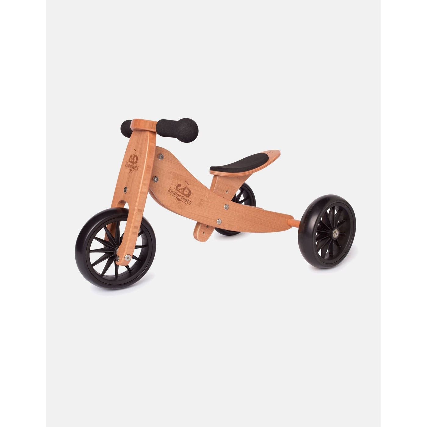 2-In-1 Tiny Tot Tricycle & Bike Bamboo-Kinderfeets-Yes Bebe
