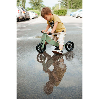 2-In-1 Tiny Tot Tricycle & Bike Sage-Kinderfeets-Yes Bebe
