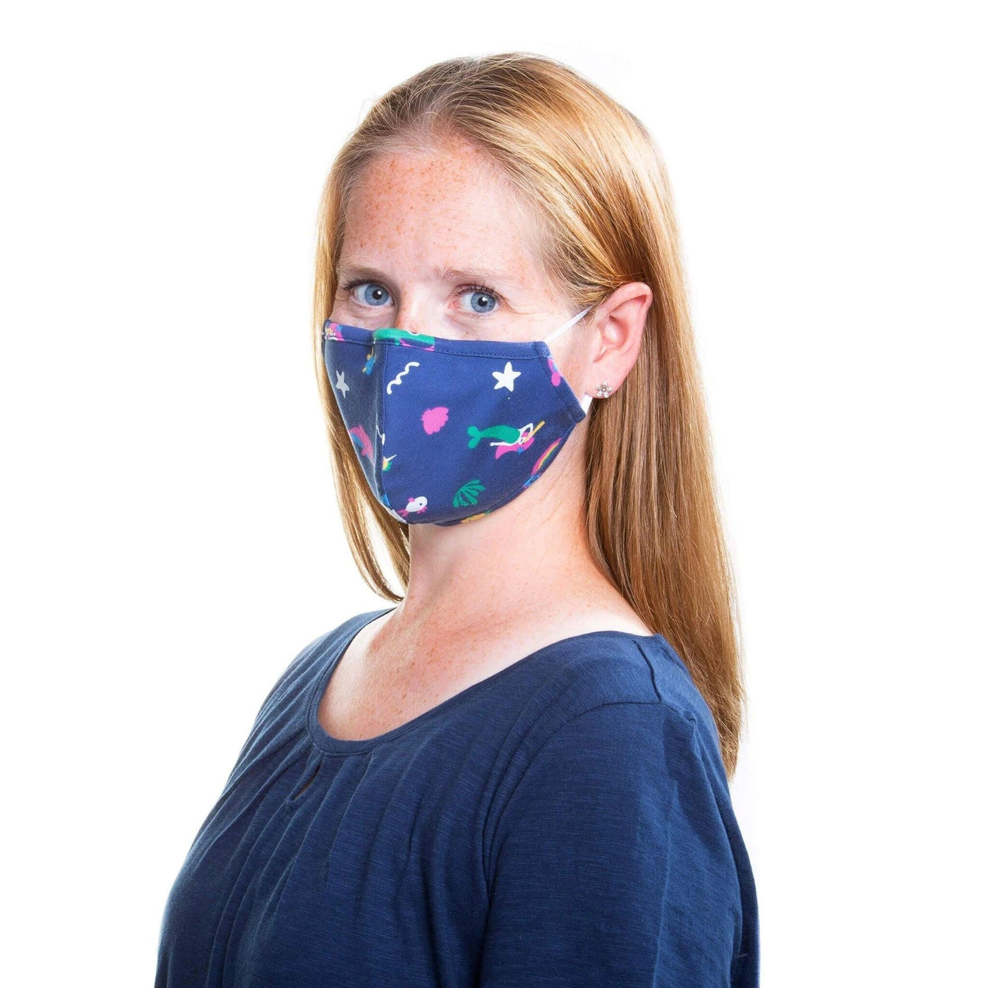 Kite Land Ahoy Face Covering - Adult