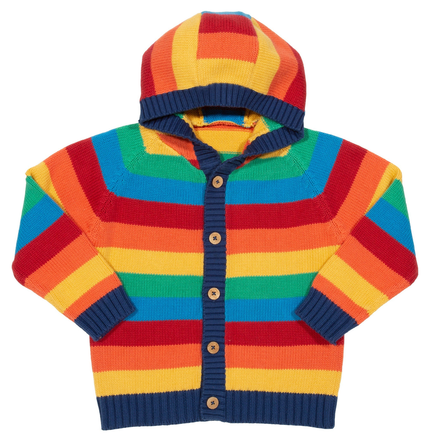 Kite Rainbow knit hoody