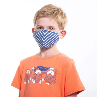 Kite Stripy Face Covering - Child