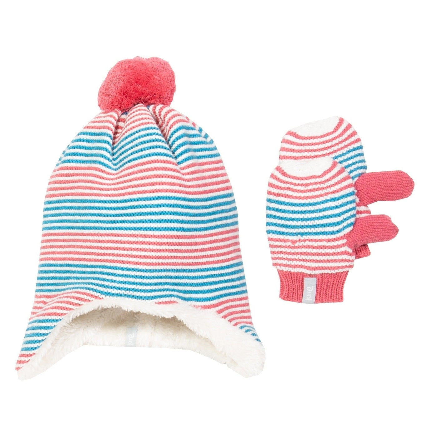 Kite Stripy hat and mitts