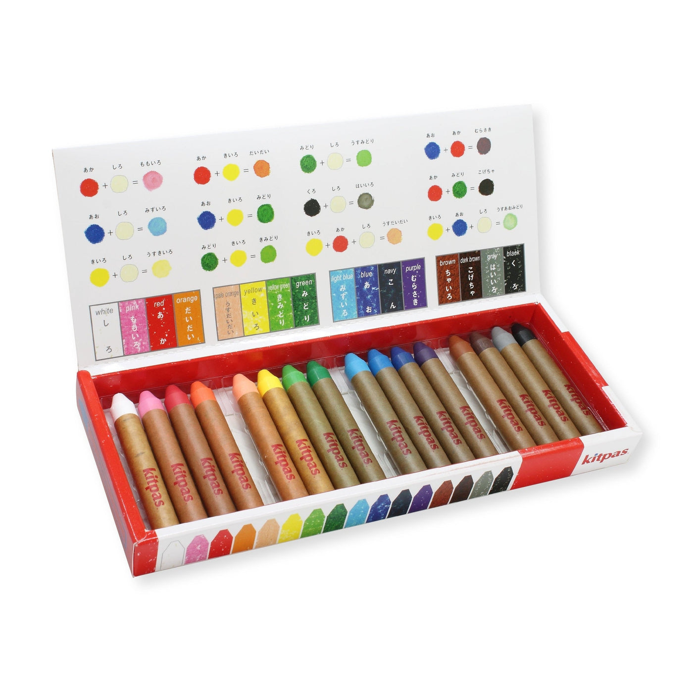 Kitpas Crayon Medium 16 Colours