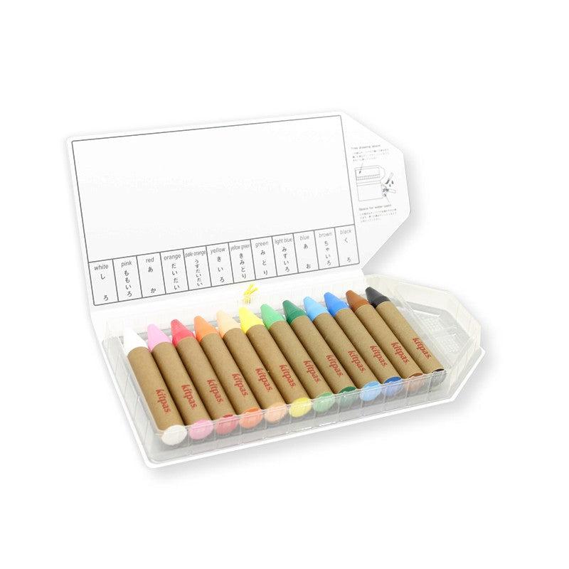 Kitpas Crayon Large 12 Colours