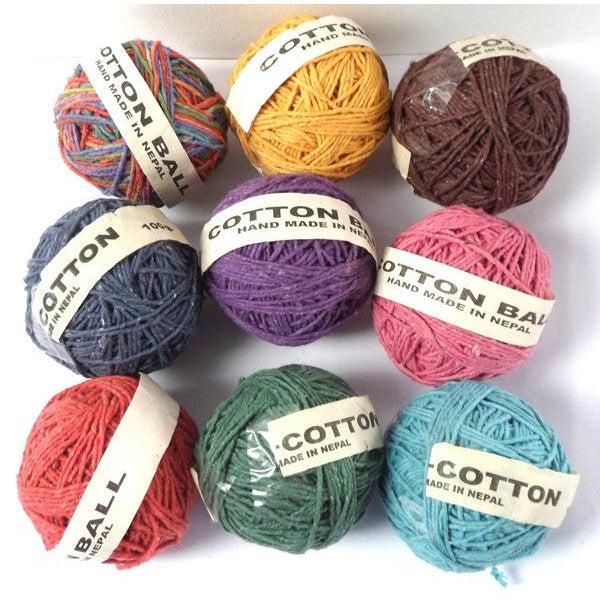 Cotton Yarn - Brown