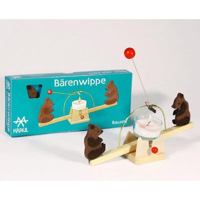 Kraul Candle Seesaw with Bears