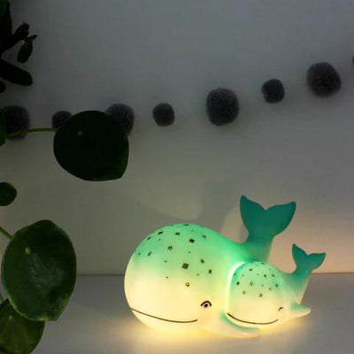 Rechargable Whale LED Light