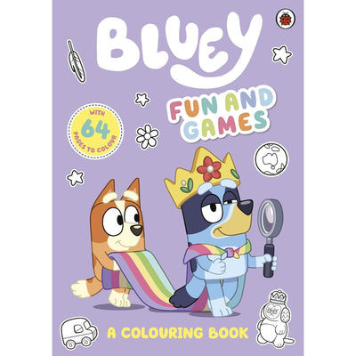 Bluey: Fun and Games: A Colouring Book: Official Colouring Book