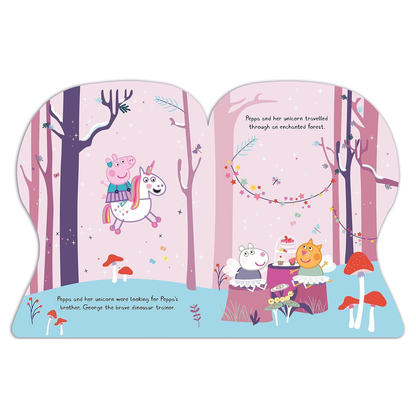 Peppa Pig: Peppa's Fantastic Unicorn Shaped Board Book