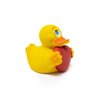 Lanco Duck Love - Natural Latex Rubber Toy for Bathtime and Teething Babies