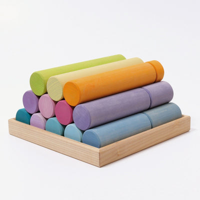 Large Building Rollers Pastel-Grimm's-Yes Bebe