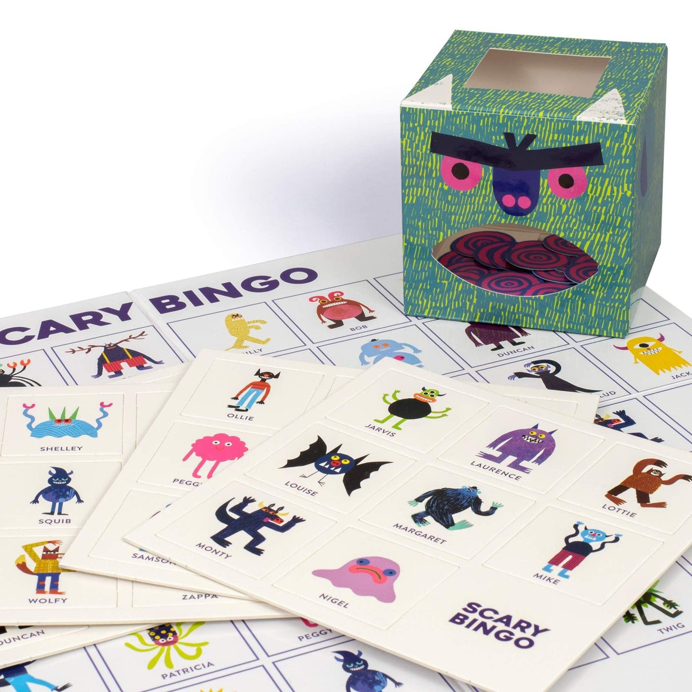 Scary Bingo: Fun With Monsters And Crazy Creatures