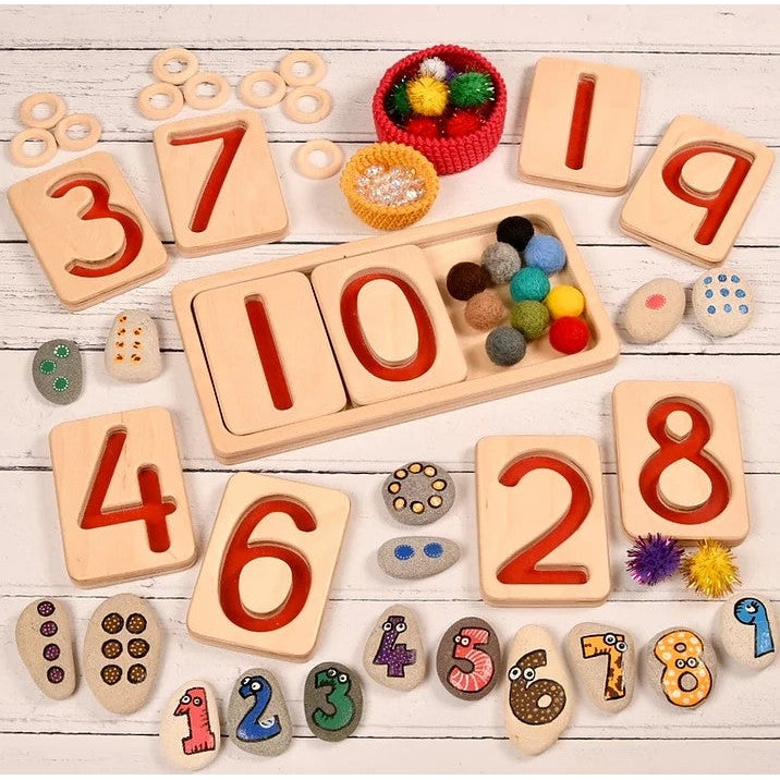 Early Mastery Number Trays 10-20 Learning Number Bonds Game