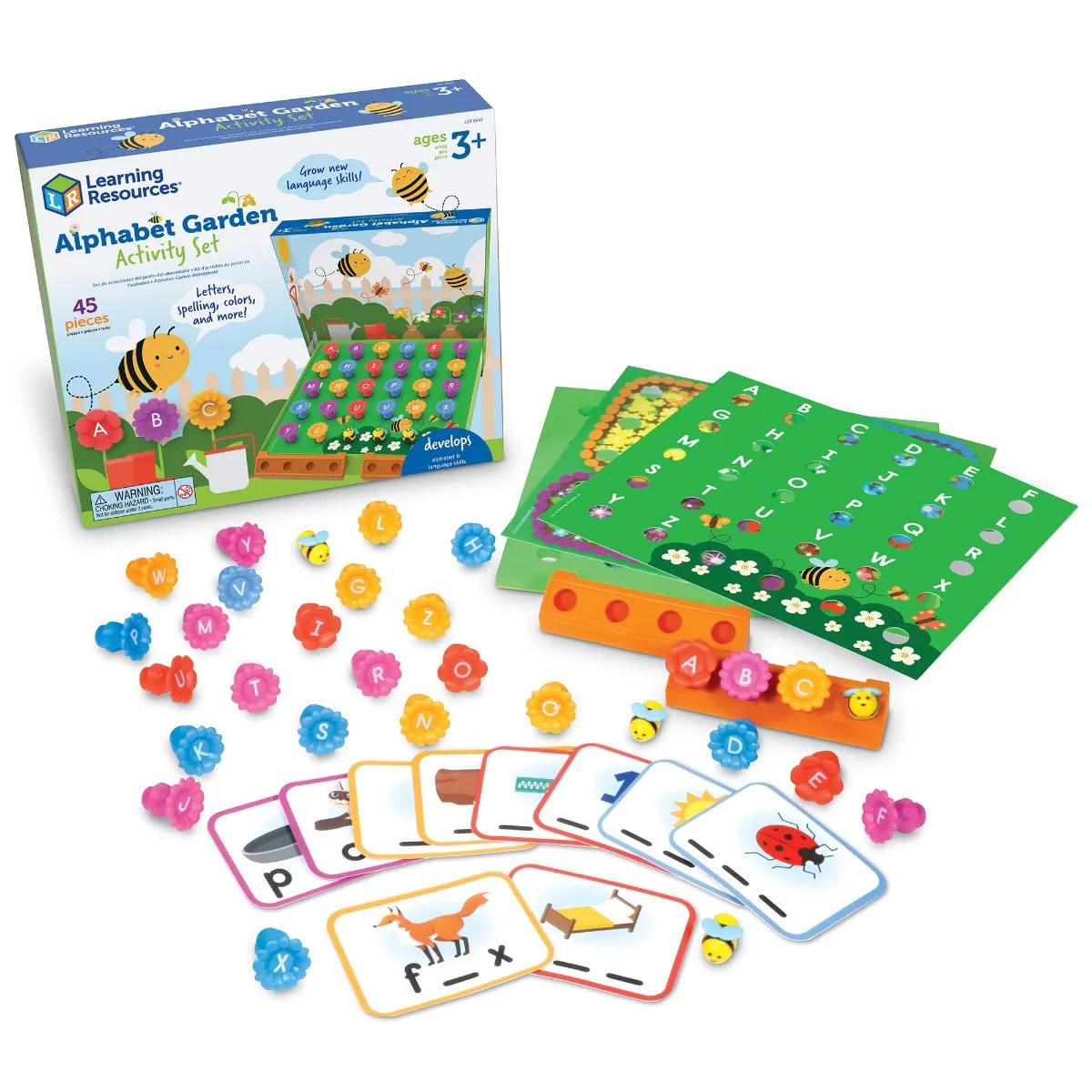 Alphabet Garden Activity Set-Educational Games-Learning Resources-Yes Bebe