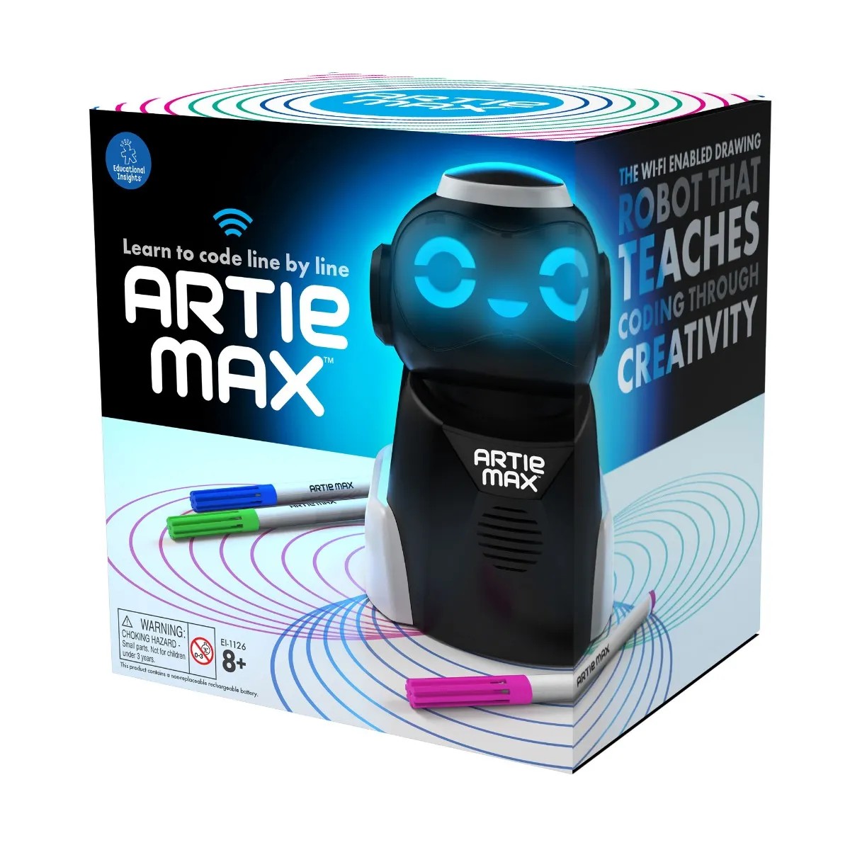 Artie Max - The Robot that Teaches Coding Through Creativity
