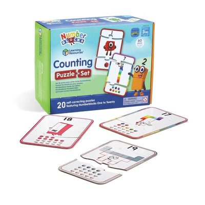 Numberblocks Counting Puzzle Set-Jigsaw Puzzles-Learning Resources-Yes Bebe