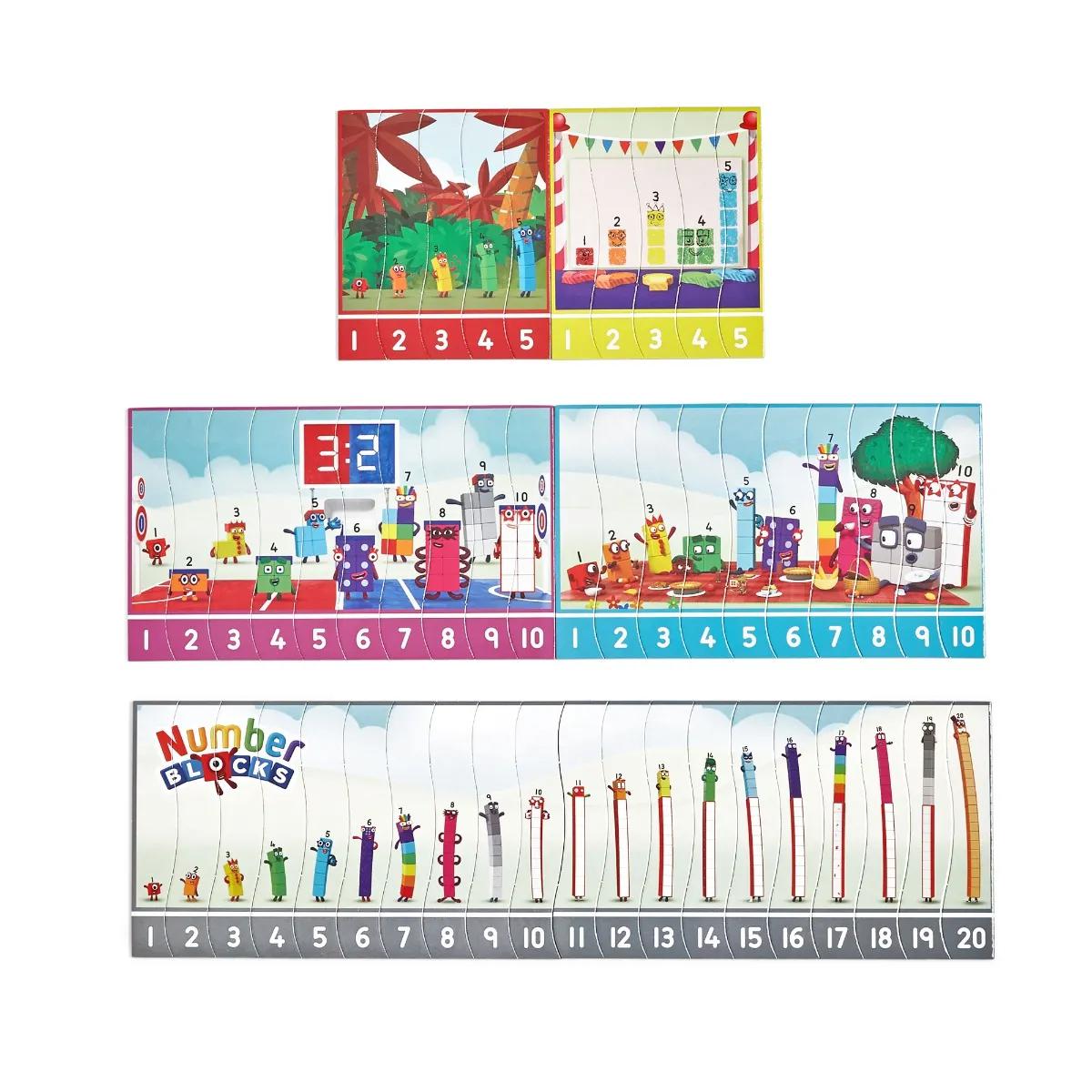 Numberblocks Sequencing Puzzle-Jigsaw Puzzles-Learning Resources-Yes Bebe