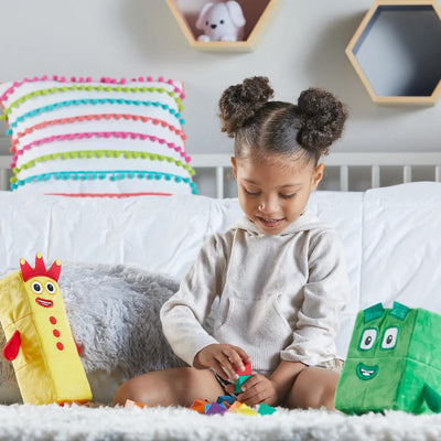 Numberblocks Three and Four Playful Pals Plush-Soft Toys-Learning Resources-Yes Bebe