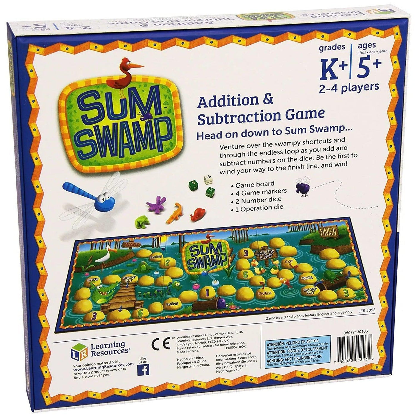 Sum Swamp™ Addition & Subtraction Game