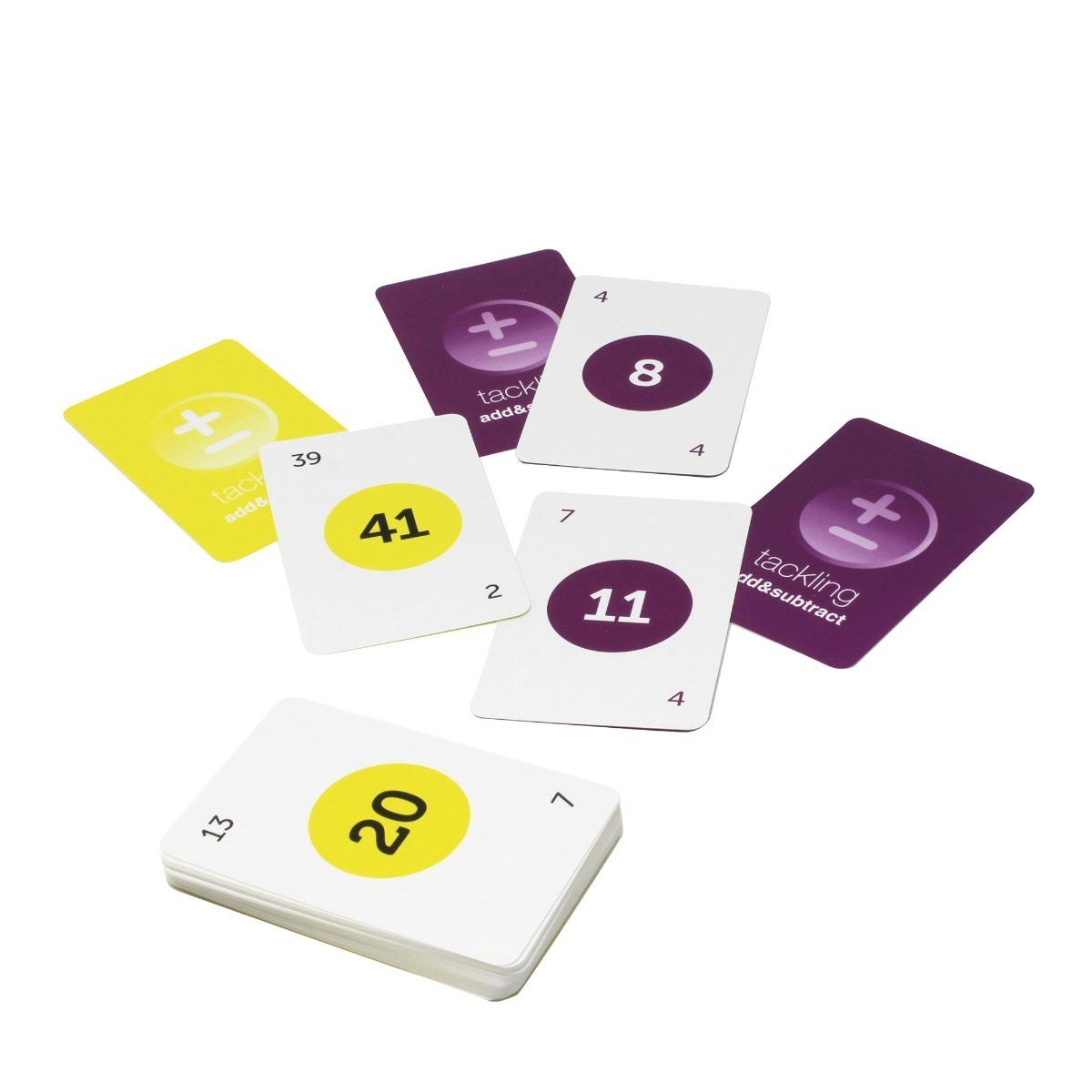 Tackling Add & Subtract Classroom Card Game Set