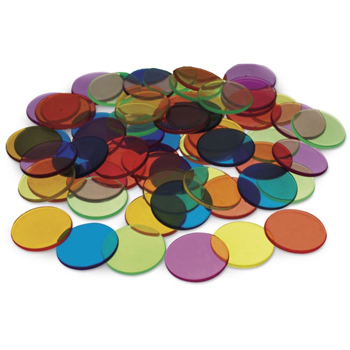 Transparent Counters - Pack of 250