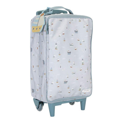 Children's Suitcase - Sailors Bay Blue-Suitcases-Little Dutch-Yes Bebe