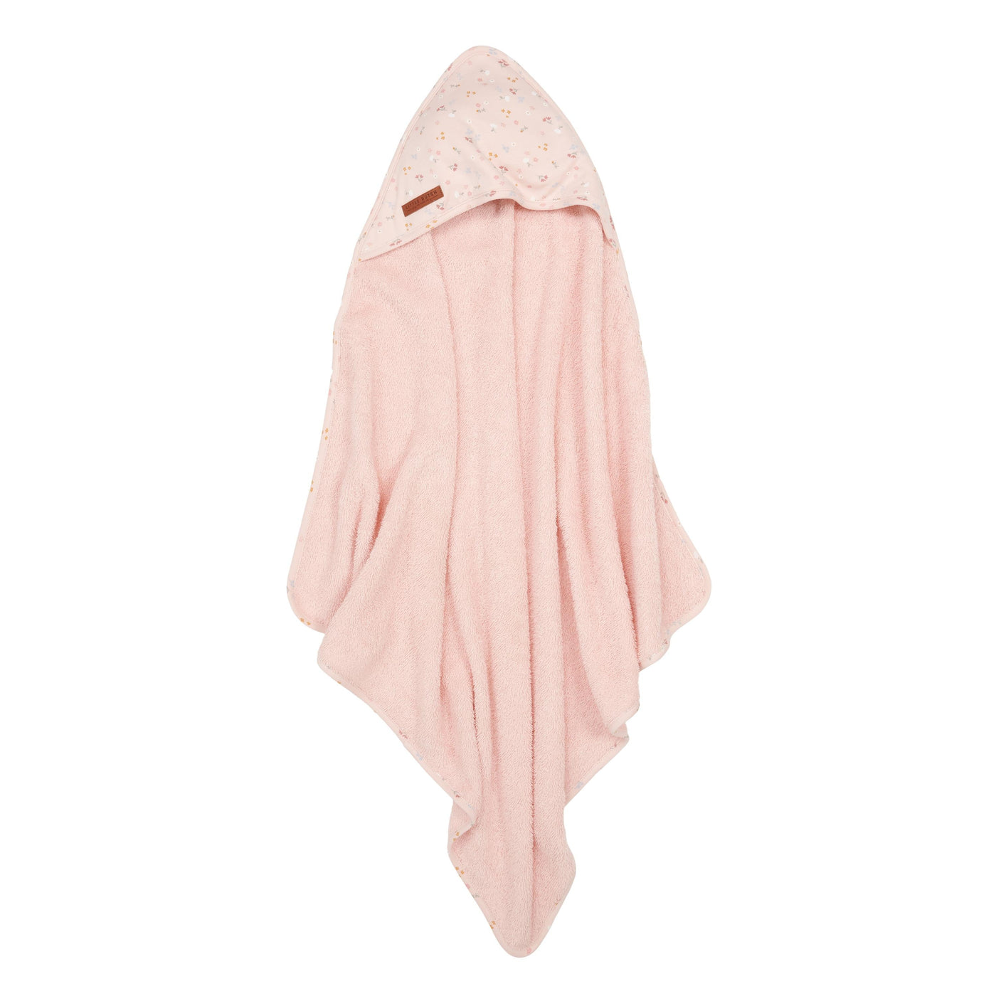 Little Dutch Hooded Towel Little Pink Flowers