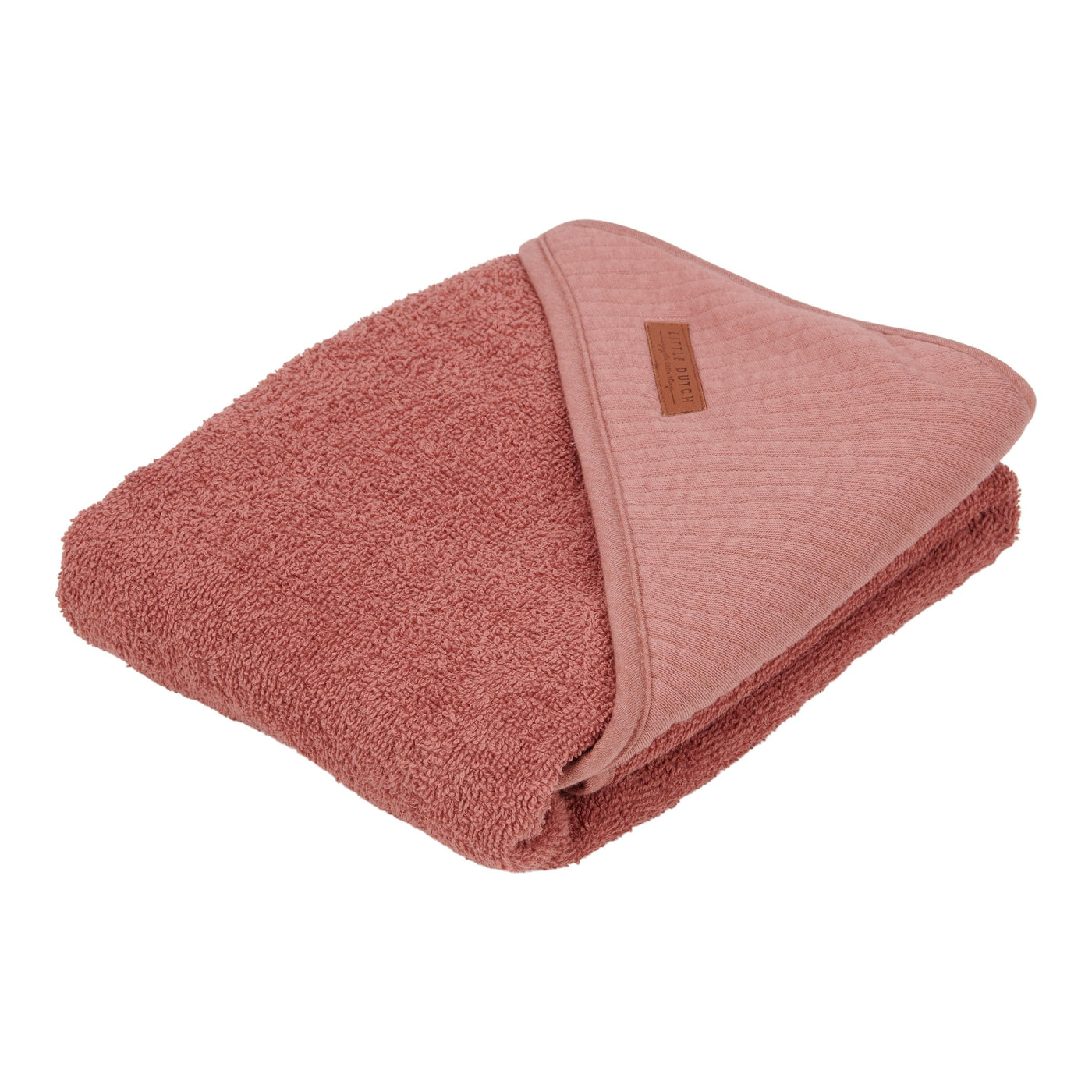 Little Dutch Hooded Towel Pure Pink Blush