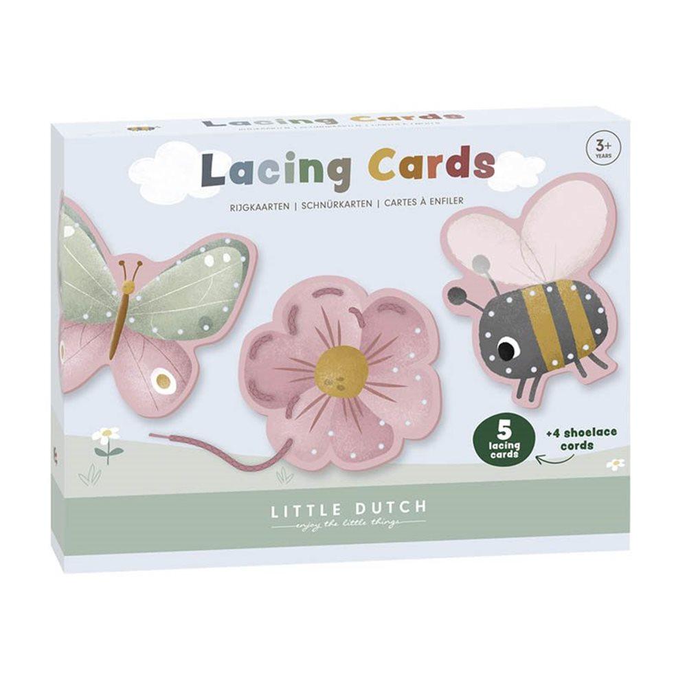 Lacing Cards - Flowers & Butterflies