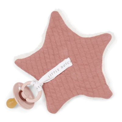 Little Dutch Pacifier Cloth - Pure Pink Blush