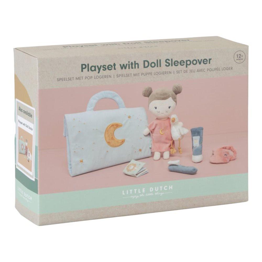 Little Dutch Rosa Doll Playset - Sleepover
