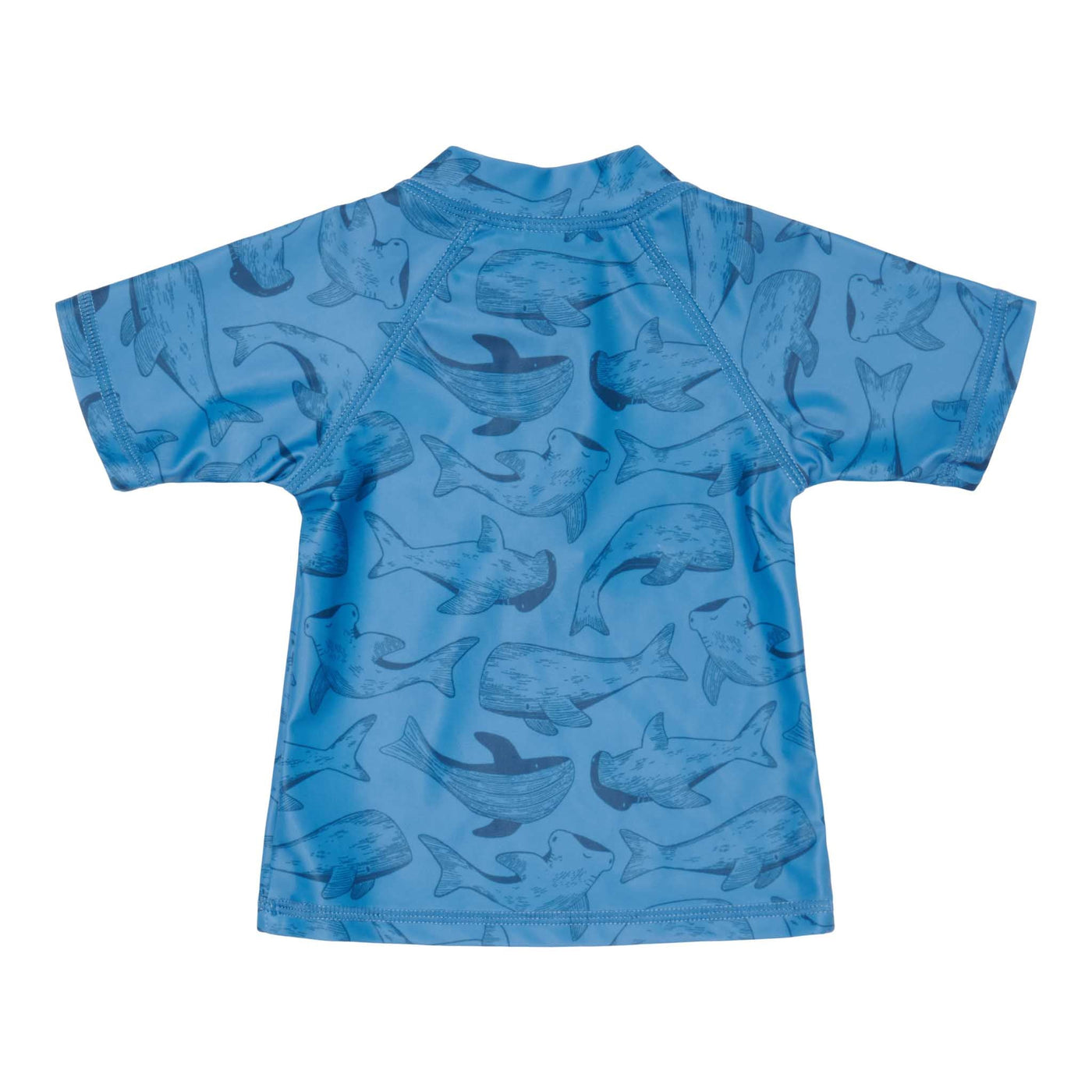 Swim T-Shirt Short Sleeves - Sea Life Blue-Swim T-Shirt-Little Dutch-Yes Bebe