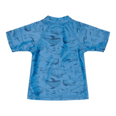 Swim T-Shirt Short Sleeves - Sea Life Blue-Swim T-Shirt-Little Dutch-Yes Bebe