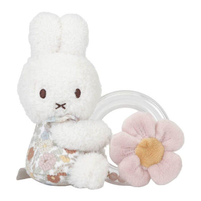 x Miffy - Vintage Flowers Ring Rattle