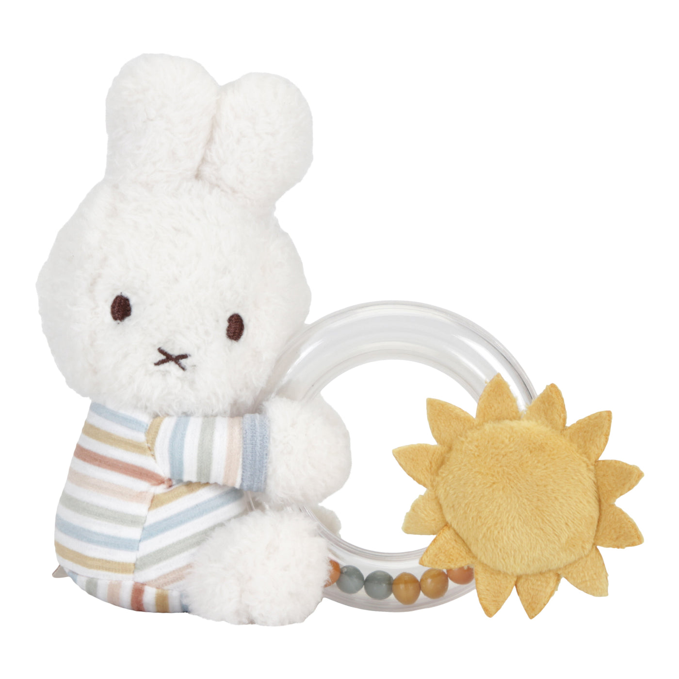 x Miffy - Vintage Sunny Stripes Ring Rattle