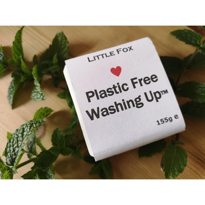 Little Fox Plastic Free Washing Up Block - 230g