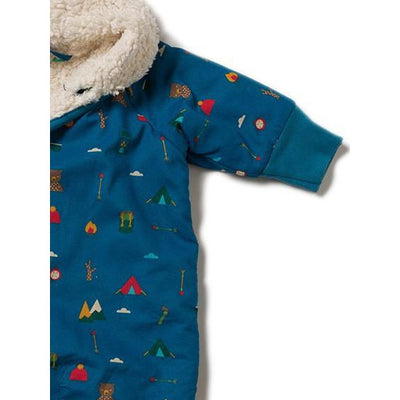 Little Green Radicals Pack Up The Mountain Snowsuit