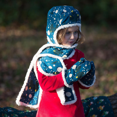 Moon & Stars Mitts by Little Green Radicals