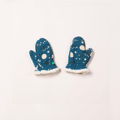 Moon & Stars Mitts by Little Green Radicals