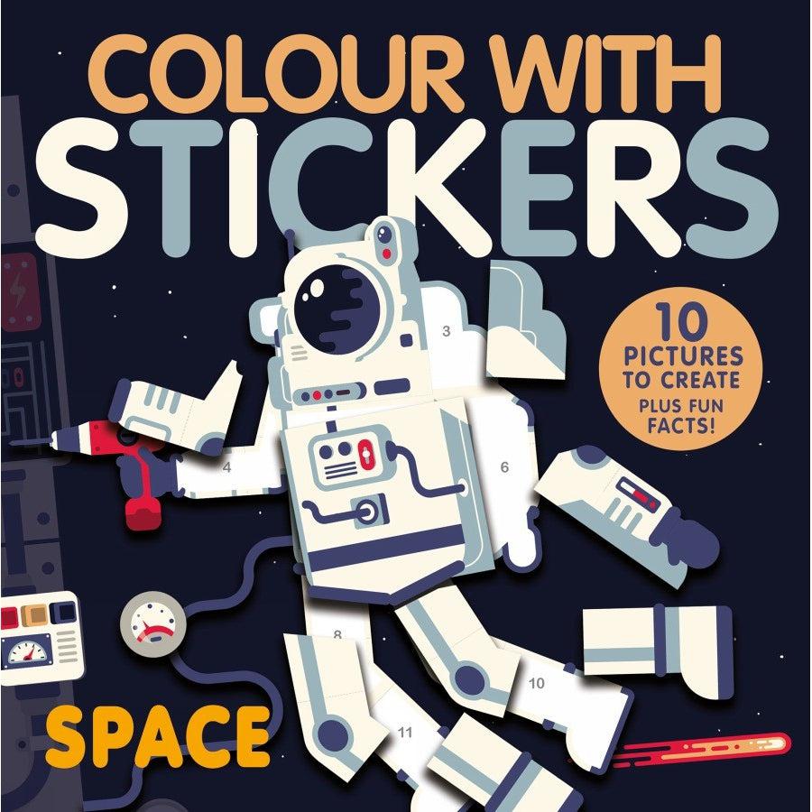 Colour With Stickers: Space - Jonny Marx