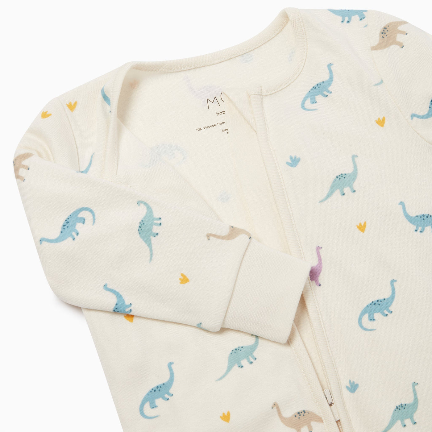 Clever Zip-Up Sleepsuit - Dino Print