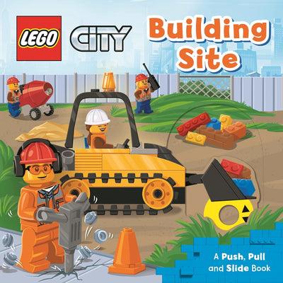 Lego® City Building Site: A Push Pull And Slide Book