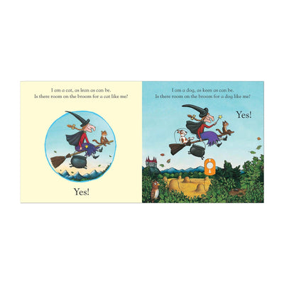 Room On The Broom: A Push Pull And Slide Book - Julia Donaldson & Axel Scheffler