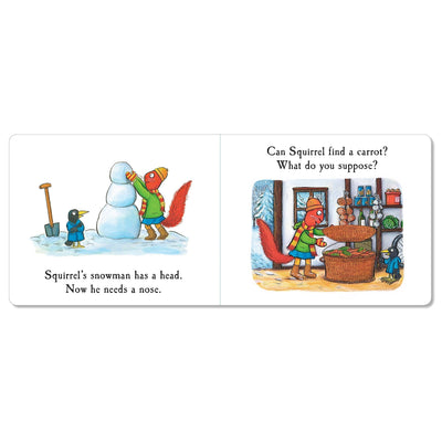 Squirrel's Snowman: A New Tales From Acorn Wood Story Board Book - Julia Donaldson & Axel Scheffler