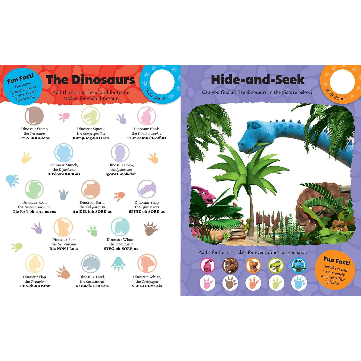 World Of Dinosaur Roar! Sticker Book - Peter Curtis