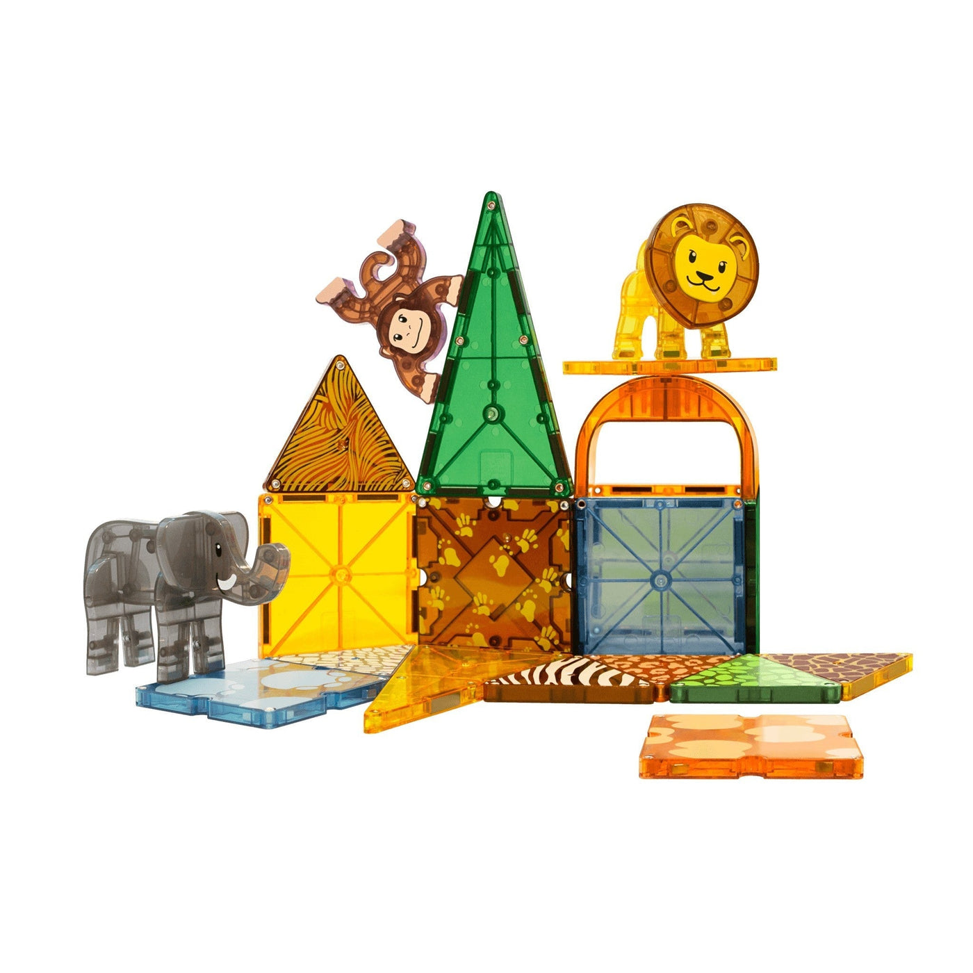 Magna-Tiles Safari Animals 25 Piece Set