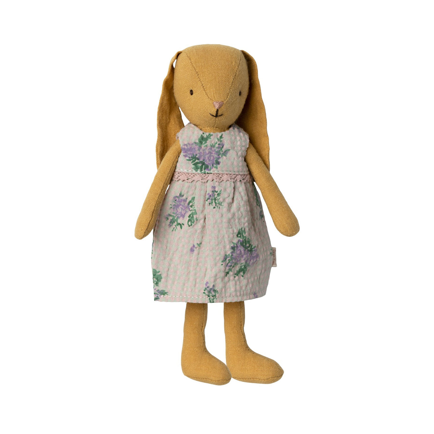 Bunny Size 1 - Dusty Yellow Dress-Soft Toys-Maileg-Yes Bebe